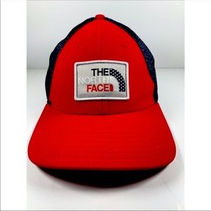 The North Face Cap Baseball Hat SnapBack Mesh/Vent